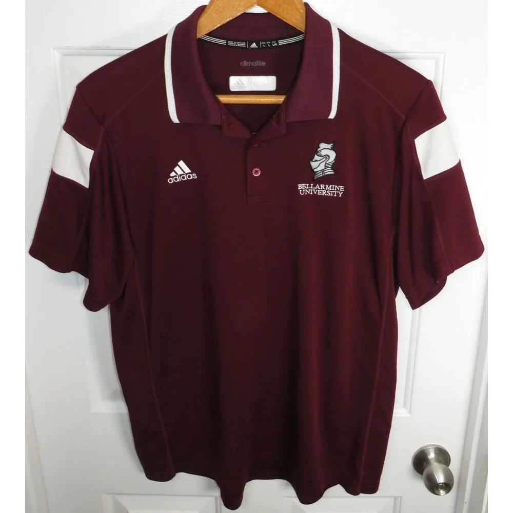 Adidas Climalite Performance Polo Bellarmine University Knights Men's LG